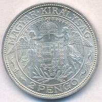 1938. 2P Ag "Madonna" T:1- Adamo P7