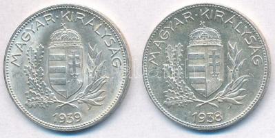 1938. 1P Ag + 1939. 1P Ag T:1-
Adamo P6