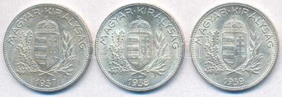 1937-1939. 1P Ag (3xklf) T:1-
Adamo P6