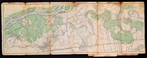 Duna Bécs-Pozsony, Gönyű-Oroszvár  vízisporttérképek 8-10, Magyar Királyi Állami Térképészeti Intéze...