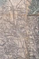 1915 Katonai és más térképek, összesen 5 db Eger, Pola, Mecsek, front térkép. Moson vármegye. vegyes...