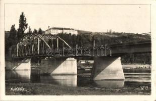 Galgóc, Hlohovec; Erdődy kastély, híd / castle, bridge (EK)