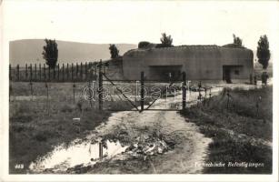 Komárom, Komárno; Tschechische Befestigungen, Franz Mörtl Photograph und Postkartenverlag / Cseh erőd / Czech fortress (EK)