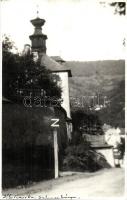 1939 Selmecbánya, Banska Stiavnica; Klopacska, lármafa / Die Klopf, photo (EK)