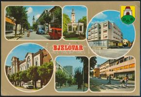 A férfi kézilabda válogatott csapat tagjainak (Gubányi, Simon, Kiss, stb.) aláírásai Jugoszláviából ...