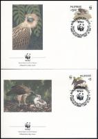 WWF Sas sor 4 db CM-en WWF Eagles set 4 CM