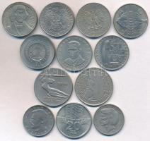 Lengyelország 1970-1975. 10Zl (10xklf) forgalmi emlékkiadás + 1973-1976. 20Zl (2xklf) forgalmi emlék...