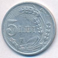 Románia 1947. 5L Al "I. Mihály" T:2
Romania 1947. 5 Lei "Mihai I" C:XF
Krause ...