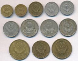 Szovjetunió 1931-1957. 1k-20k (12xklf) közte 1934. 1k Al-Br T:2,2-
Soviet Union 1931-1957. 1 Kopek ...