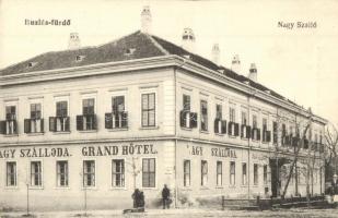Buziásfürdő, Buzias; Nagy Szálloda, Heksch Manó Párisi áruháza kiadása / Grand Hotel (EK)