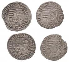 1468-1489. Denár Ag "I. Mátyás" (4x) T:2-,3 ph.
Hungary 1468-1489. Denar Ag "Matthia...