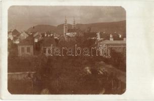 Székelyudvarhely, Odorheiu Secuiesc; Látkép, Ferences templom / general view, church, photo (EK)