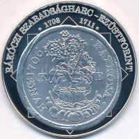 DN A magyar nemzet pénzérméi - Rákóczi szabadságharc ezüstforint 1703-1711 Ag emlékérem (10,37g/0.999/35mm) T:PP kis patina