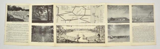 cca 1930-1940 Debrecen, Hortobágy, ismertető prospektus