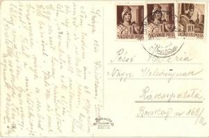 Dunaújváros, Dunapentele, Sztálinváros; Állami iskola és római katolikus templom (EK)