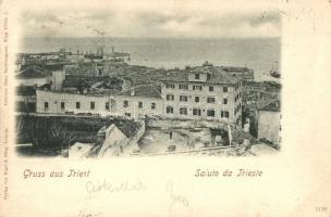 1899 Trieste, Saluto / panorama view