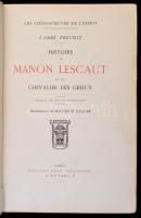 Prévost, [Antoine François]: Histoire de Manon Lescaut et du chevalier des grieux. Párizs, é. n., Ju...