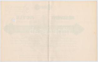 Budapest 1912. "Phylaxia Szérumtermelő Részvénytársaság" részvénye 500K-ról, magyar és ném...