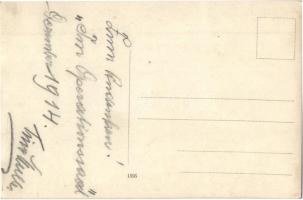 1914 K.u.K. katonai műtőterem sebesült katonával, orvossal és nővérrel / Im Operationssaal / WWI K.u...