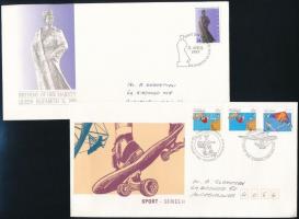 1989-1990 4 FDC 1989-1990 4 klf FDC