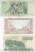 Vegyes: Brazília 1997-. 1R + Guinea 1960. 50Fr + Skócia 1993. 1Ł T:III
Mixed: Brasil 1997-. 1 Real ...