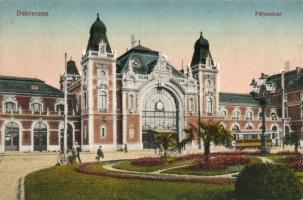 Debrecen, vasútállomás, villamos