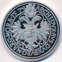 DN "Történelmi tallérok utánveretben - I. Miksa féltallérja 1574" Ag emlékérem tanúsítvánn...