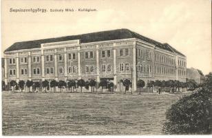 Sepsiszentgyörgy, Sfantu Gheorghe; Székely Mikó Kollégium / boarding shool