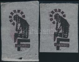 10 db külföldi, nagyrészt jelzett ex libris / 10 mostyl signed ex libris bookplates. Different techn...