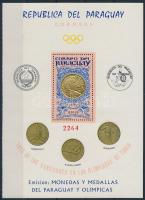 Tokiói Olimpia; érmék blokk, Tokyo Olympics; coins block