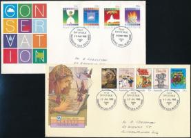 1985-1986 5 FDC 1985-1986 5 klf FDC