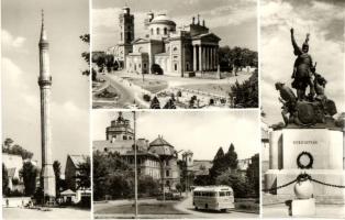 10 db MODERN megíratlan magyar Ikarus autóbusz képeslap / 10 modern unused Hungarian Ikarus autobus ...