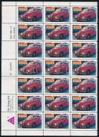 2 db autós levélzáró ívdarab