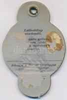 1903  Budapesti Lóversenyek, kitűző hölgyeknek, egész évre