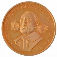Bognár György (1944-) 1991. "Mindszenty József Bíboros Hercegprímás 1892-1975" aranyozott ...