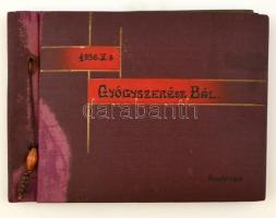1936 Bp., Életképek a gyógyszerész bálból, albumba ragasztott fotók, 13 db, Schäffer műterméből, 12x17 cm