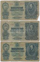 1930. 20P (3x) T:III-