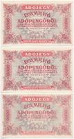 1946. 1.000.000AP (6x) sorszám nélkül, fehér papíron T:I-