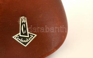 Cortendorf női fej, mázas, festett kerámia, jelzett, lepattanásokkal, m: 27 cm