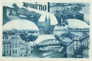 Komárom, Komárno; - 6 db régi képeslap / 6 pre-1945 postcards