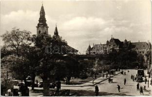 Kecskemét - 38 db MODERN használatlan fekete-fehér városképes lap / 38 black and white unused modern...