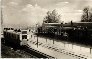 Budapesti úttörő vasutak - 11 db MODERN fekete-fehér városképes lap / 11 black and white modern post...