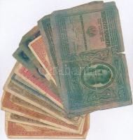 1912-1920. 13db-os vegyes magyar korona bankjegy tétel T:III-IV