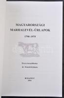 Dr Németh Kálmán: Magyarországi marhalevél űrlapok 1790-1975, 502 old. / Cattle pass forms in Hungar...