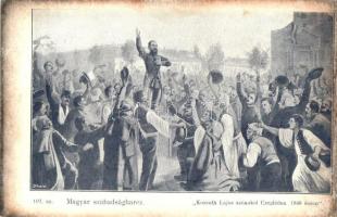 Magyar szabadságharc, Kossuth Lajos szónokol Cegléden 1848 őszén / Hungarian Revolution of 1848