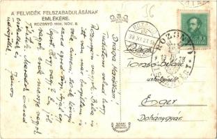 1938 Rozsnyó, Roznava; bevonulás, parfüméria / entry of the Hungarian troops, perfumery, 'Roszn...