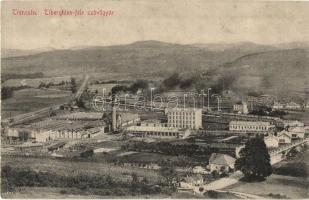 Trencsén, Trencín; Tiberghien-féle szövőgyár, Gansel Lipót kiadása / weaving mill (r)