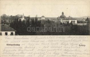 Kistapolcsány, Topolcianky; Látkép, Főhercegi palota / general view, royal palace (EK)