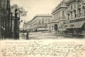 Budapest VI. Andrássy út, Opera, Pikler A. Kávéháza az Operához (EB)