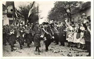 1938 Galánta, bevonulás / entry of the Hungarian troops